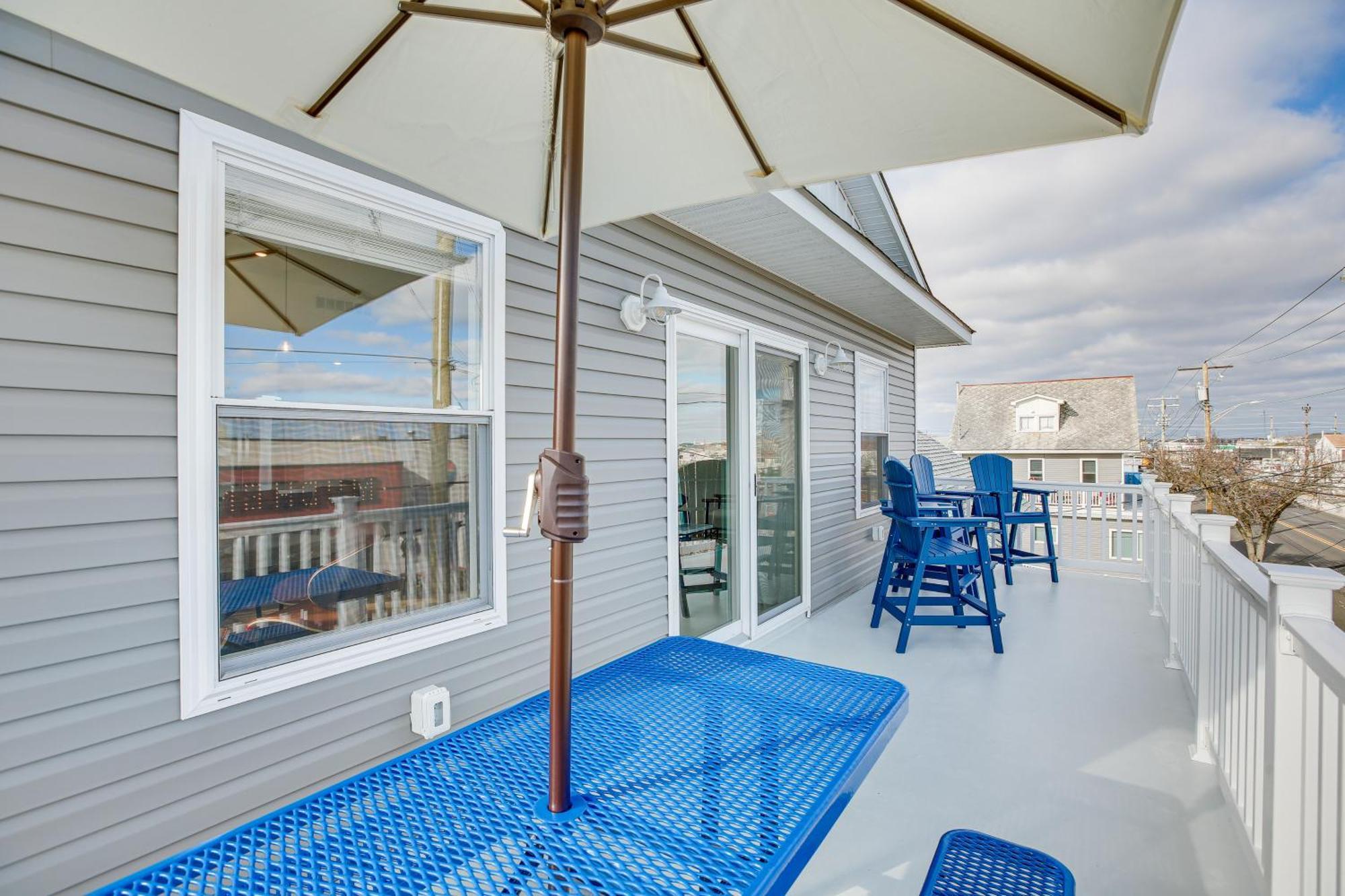 Spacious Wildwood Condo Walk To Beach! Eksteriør bilde
