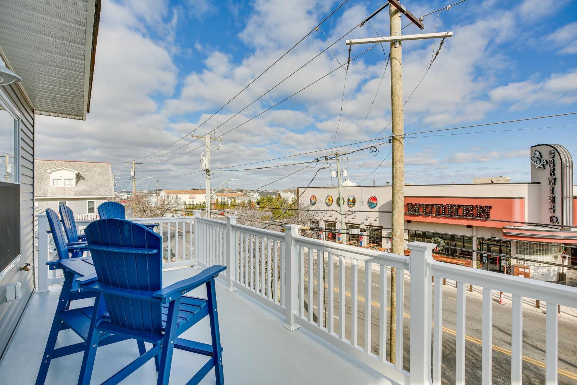Spacious Wildwood Condo Walk To Beach! Eksteriør bilde