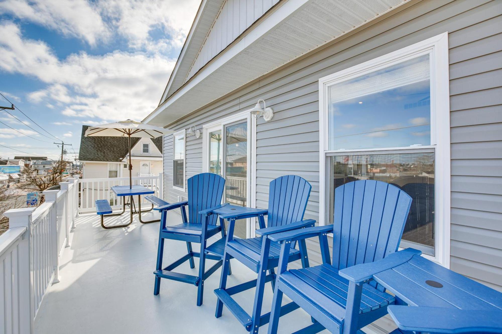 Spacious Wildwood Condo Walk To Beach! Eksteriør bilde